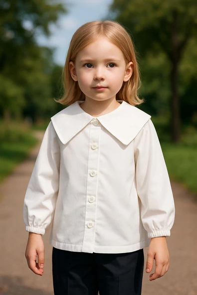 Kız Çocuk Tasarım Gömlek