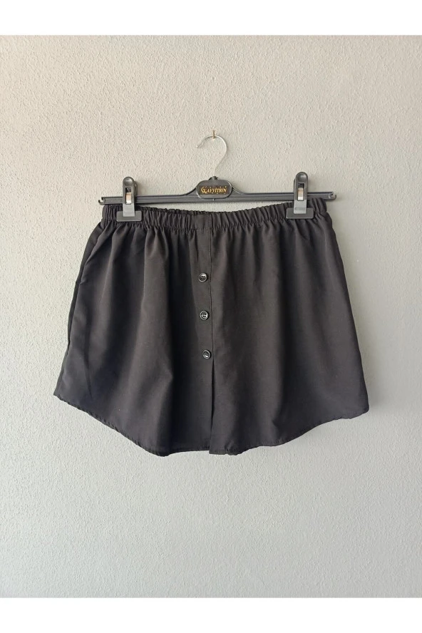 Kadın Yarım Gömlek Altı Siyah - Resim 3