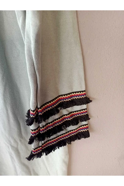 Kadın Kol detay Bluz Tunik - Resim 2