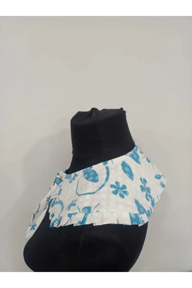 Kadın Fırfır Detay Gömlek Yaka - Resim 3