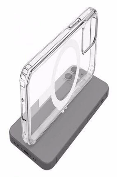 İphone 14 Plus Magsafe Şeffaf Kapak ürün görseli
