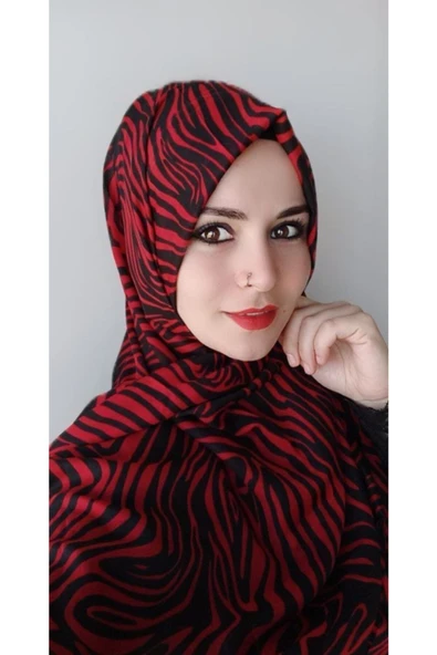 Kadın Modakaşmir Çizgili Şal - 2