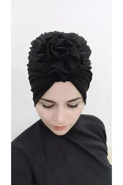 Kadın Gül Bone Mavi - 2