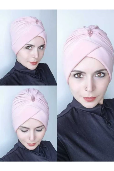 Tesettür Çift Taraflı Taş Detaylı Bone ürün görseli