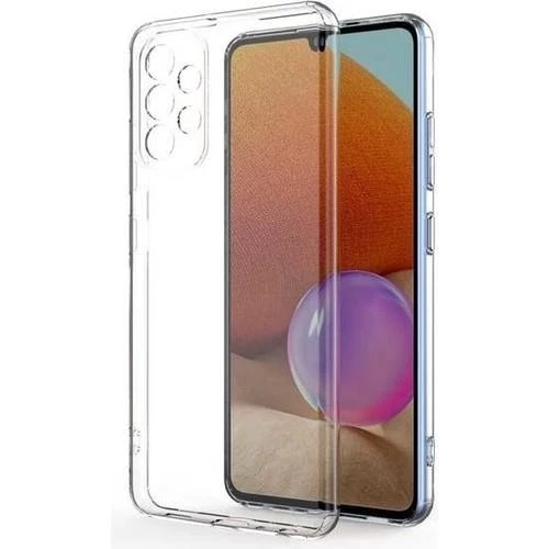 Samsung A23 Tıpalı Şeffaf Silikon - 2