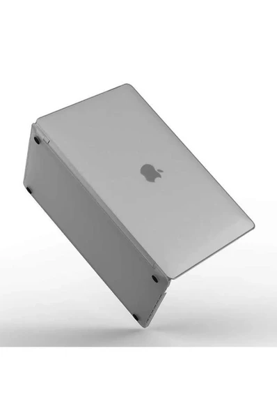 Macbook Pro 13"A1706 Ultra Ince Crystal Sert Kapak - Resim 4
