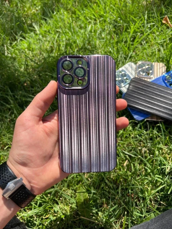 İphone 14 Pro Wave2 Hologram Görünümlü Telefon Kılıfı - Resim 5