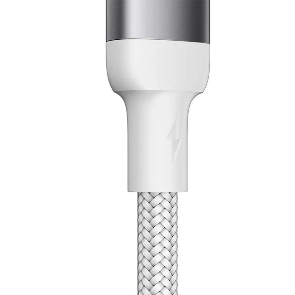 Joyroom Lighting Metal kopmaz Kablo 3m Beyaz - 4