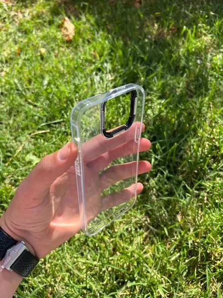 İphone 13 Casetify Şeffaf Silikon Telefon Kılıfı - Resim 3