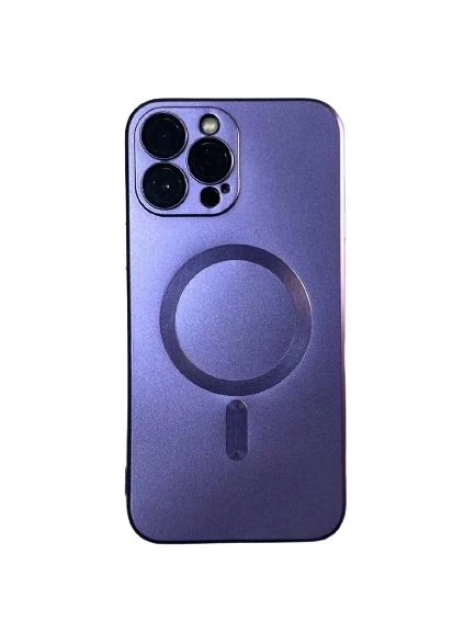 İphone 14 Pro Metalic Magsafe Silikon Kılıf ürün görseli