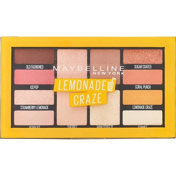MAYBELLINE LEMON.CRAZE ESH.PAL. NU 01 LEMONADE