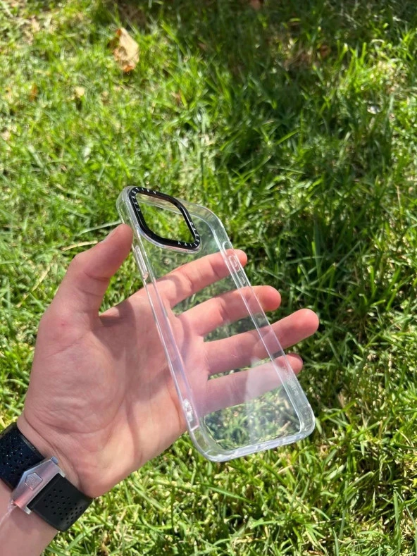 İphone 13 Pro Casetify Şeffaf Silikon Telefon Kılıfı - Resim 2