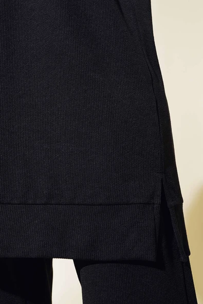 Fitilli İkili Takım Siyah - Resim 4