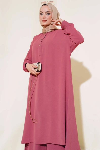 Salaş İkili Takım Gül Kurusu - Resim 2