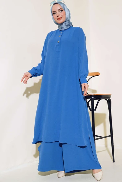 Salaş İkili Takım İndigo ürün görseli 1