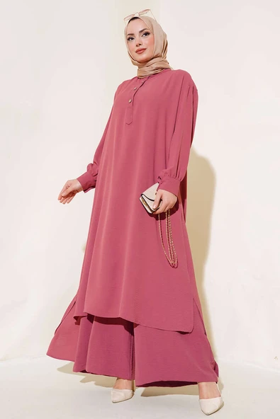 Salaş İkili Takım Gül Kurusu ürün görseli 1