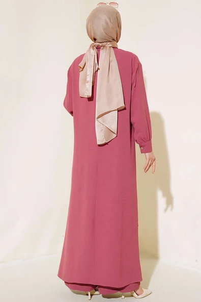 Salaş İkili Takım Gül Kurusu - Resim 3