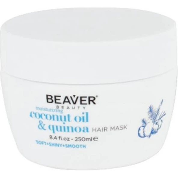 Beaver Coconut Oil & Quinoa Hair Mask 250 ml