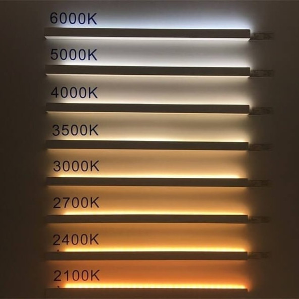 Mutfak Dolabı ve Tezgah Altı Gömme LED Armatür 24V 3000K 150CM - 4