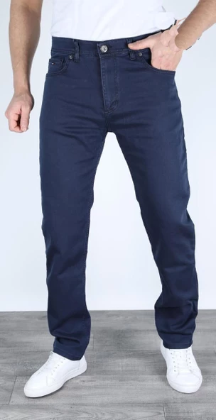 Big Rodoc Regular Fit Lacivert Likralı Erkek Örme Jean Pantolon-6551