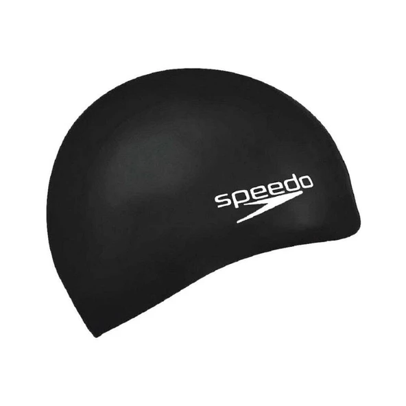 Speedo  Plaın Flat Sılıcone Black Black Unısex Bone 8-709910001