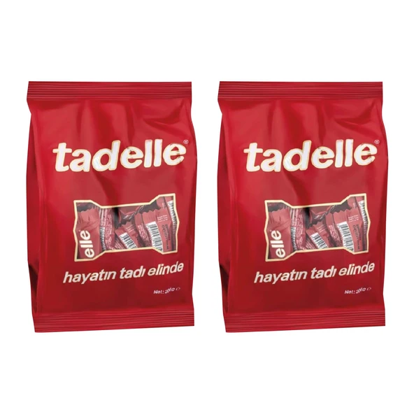 Tadelle Mini Fındık Dolgulu Sütlü Çikolata 200 gr x 2 Adet