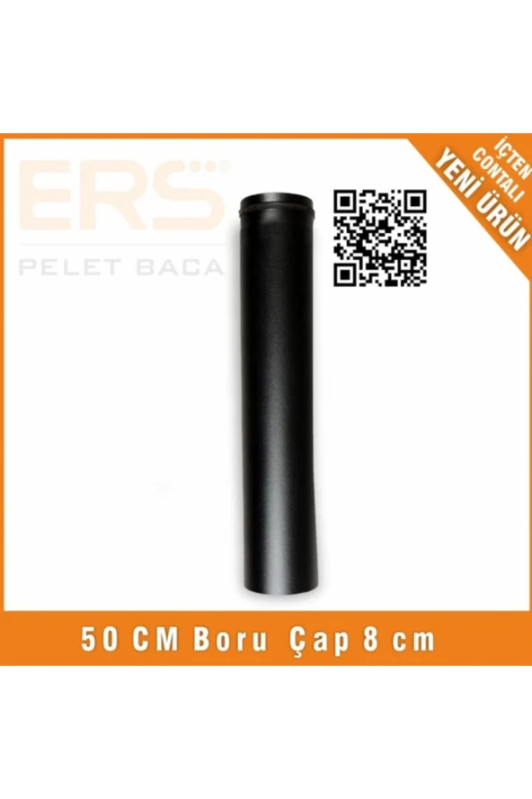 50 Cm Boru - Pelet Baca 8 Cm (ø 80 Mm)