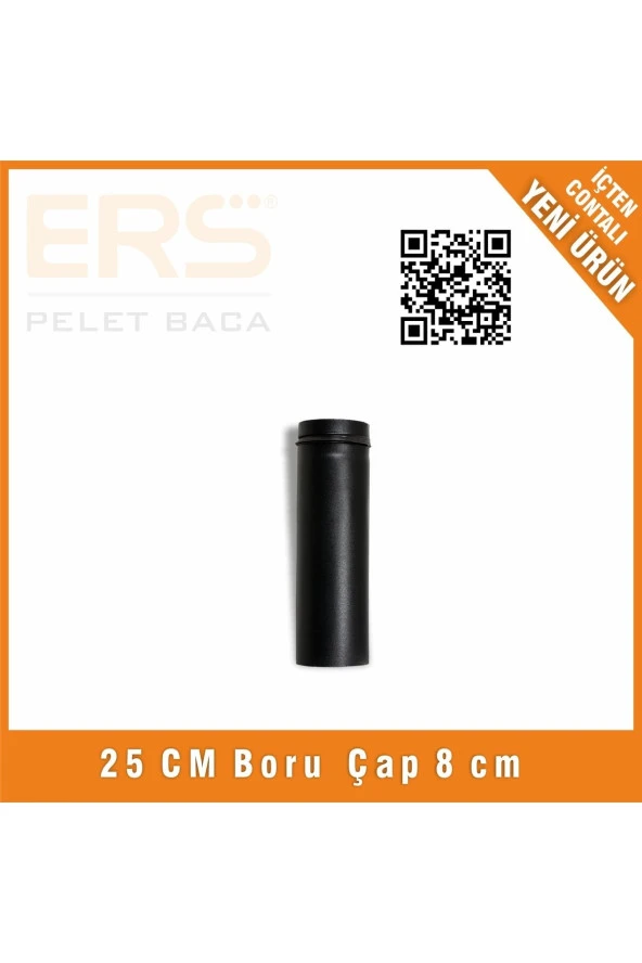 25 cm Boru - Pelet Baca 8 Cm (ø 80 mm)