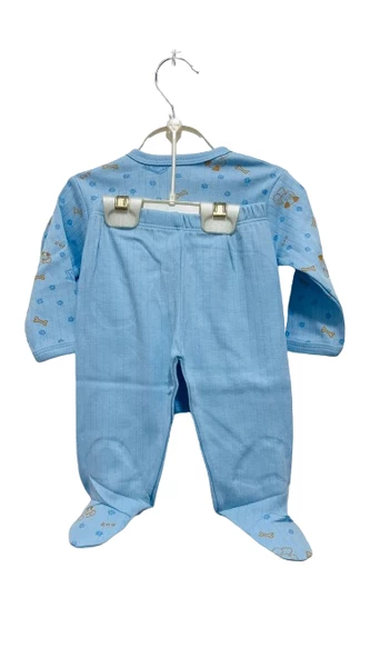 uğurböceğiçocuk Desenli Kuruvaze Alt Üst Bebek Takım - 9