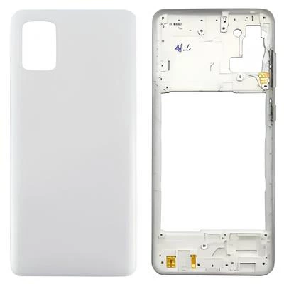 Samsung Galaxy A31  - SM-A315F FULL Kasa Arka Kapak Takım BEYAZ