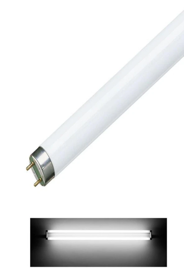Osram Lumilux 30W T8 Floresan Ampul 6500K - Beyaz 90 cm Lamba 5 Adet