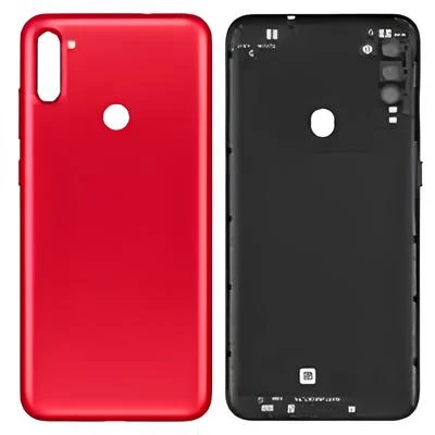 Samsung Galaxy A11  - SM-A115F FULL Kasa Arka Kapak Takım KIRMIZI ürün görseli 1