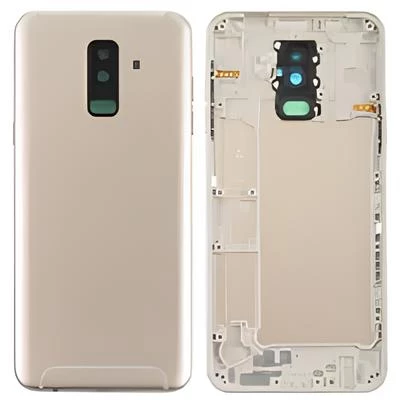 Samsung Galaxy A6 PLUS  - SM-A605F FULL Kasa Arka Kapak Takım GOLD