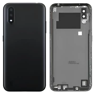 Samsung Galaxy A01  - SM-A015 FULL Kasa Arka Kapak Takım SİYAH