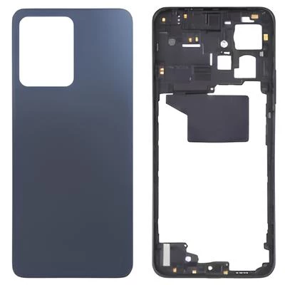 Xiaomi Redmi NOTE 12 - 4G - FULL KASA Arka Kapak Takım SİYAH