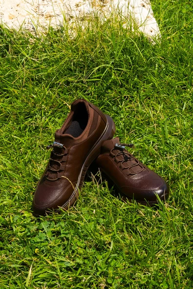 +7 cm Boy Uzatan Gizli Topuklu Bağcık Detaylı Erkek Spor Ayakkabı, Sneaker - 10