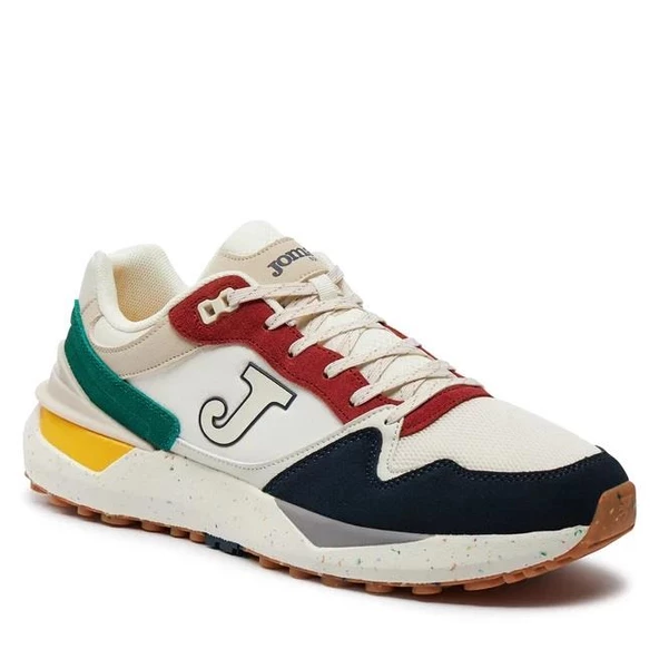 Joma C.3080 Men 2402 C3080S2402 Bej & Lacivaert Erkek Günlük Spor Ayakkabı - 3