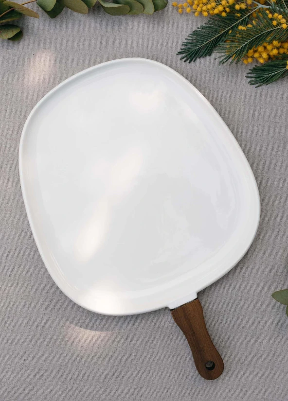 The Mia Woody Porselen Servis 44x30 cm - Resim 2