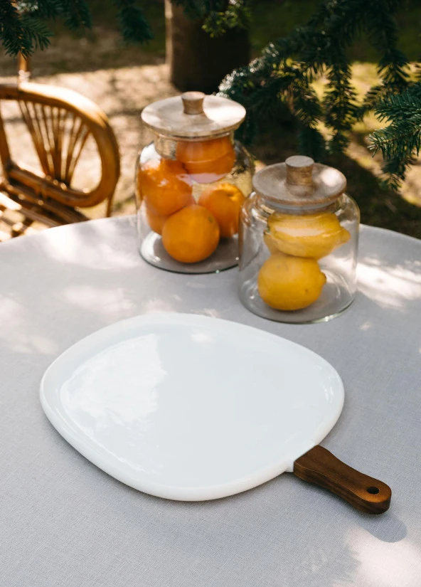 The Mia Woody Porselen Servis 44x30 cm - Resim 5