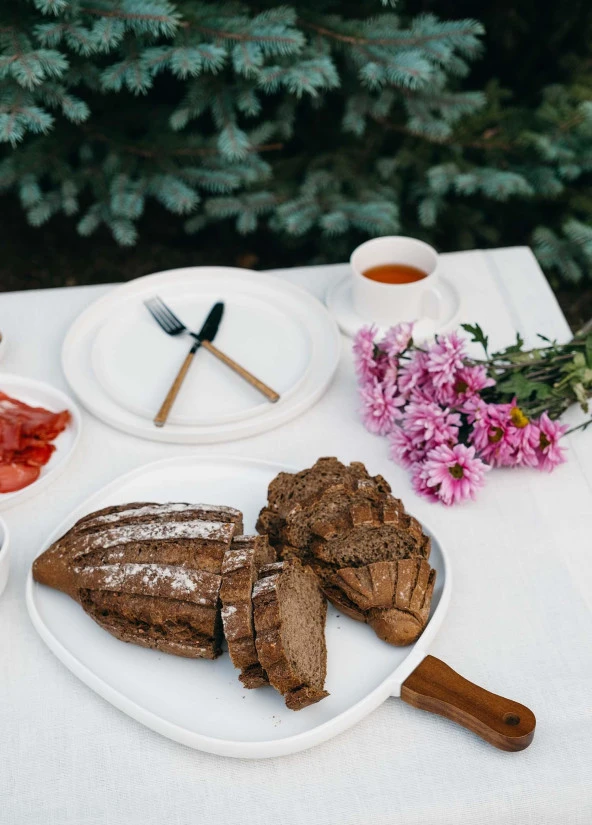 The Mia Woody Porselen Servis 44x30 cm - Resim 6