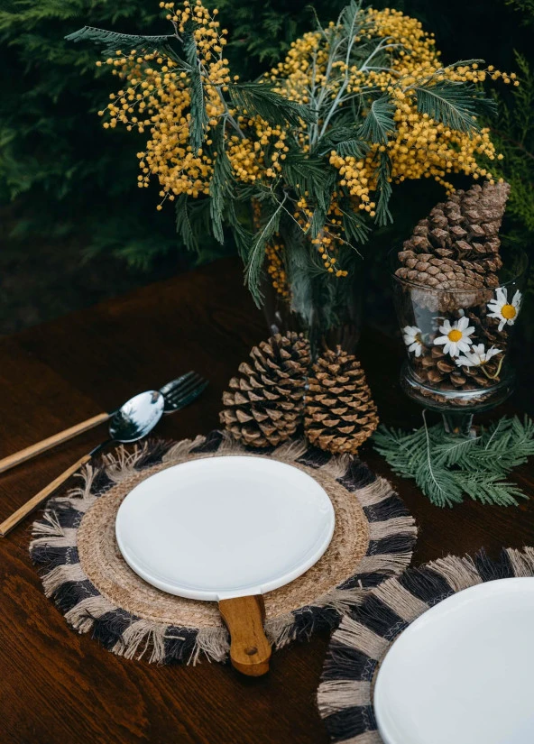 The Mia Woody Porselen Servis 34x21 cm - 3