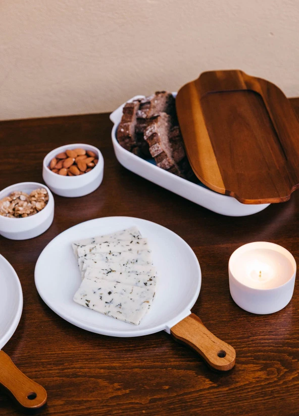 The Mia Woody Porselen Servis 34x21 cm - 5