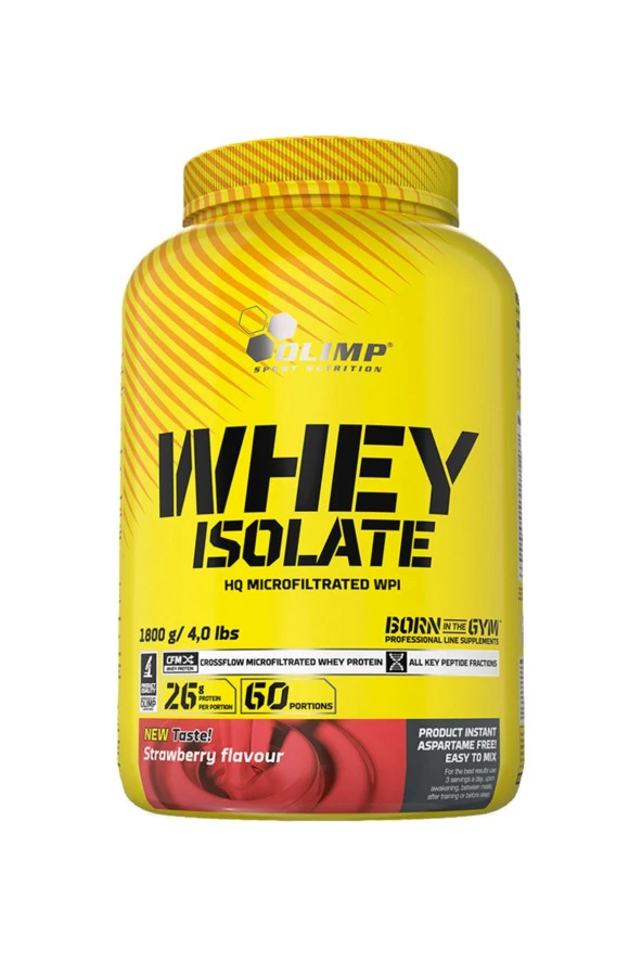 Pure Whey Isolate Proteın Çilek 1800g