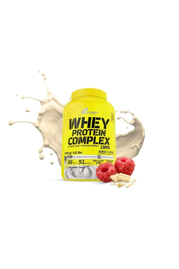 Whey Protein Complex 1800 gr - Beyaz Çikolata Ahudu