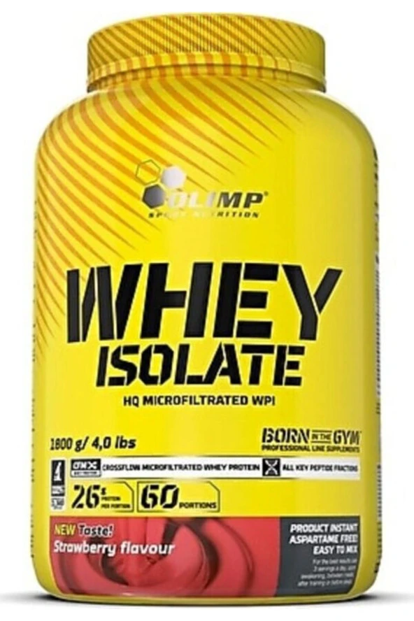 Whey Protein Isolate Çilek 1800g