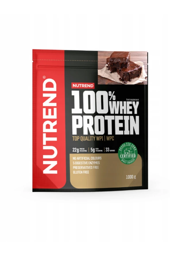 Whey Protein 1000G Çikolata Browni