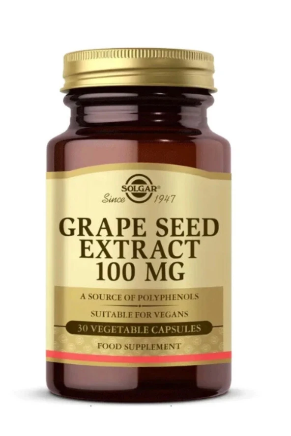 Solgar Grape Seed Extract 30 Kapsül