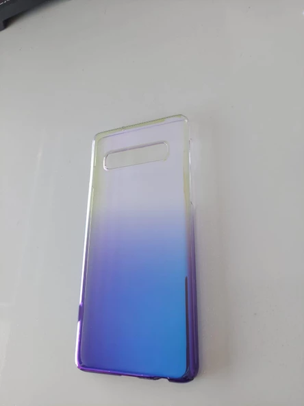 Galaxy S10 Kılıf Parlak Renk Geçişli Kılıf - Resim 5