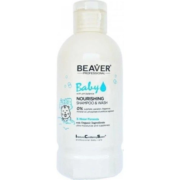 Beaver Baby Shampoo & Wash 300 Ml