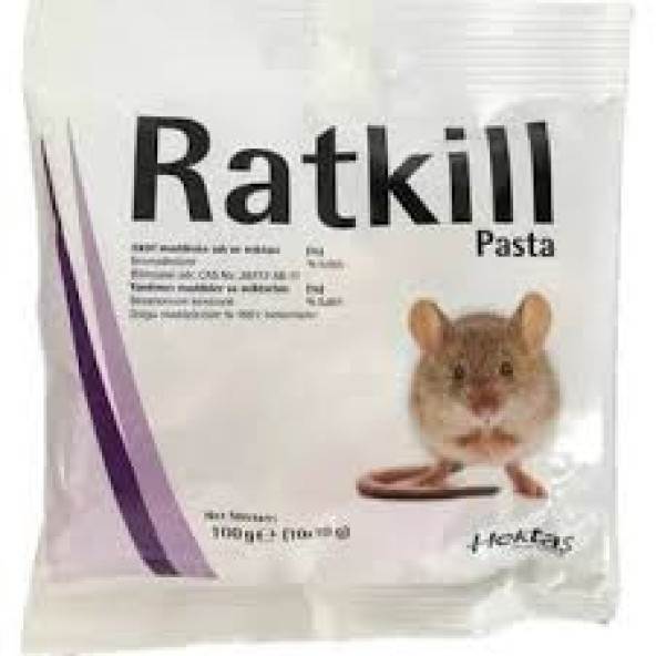 Hektaş Ratkill Fare ve Sıçan İçin Pasta 100 gr